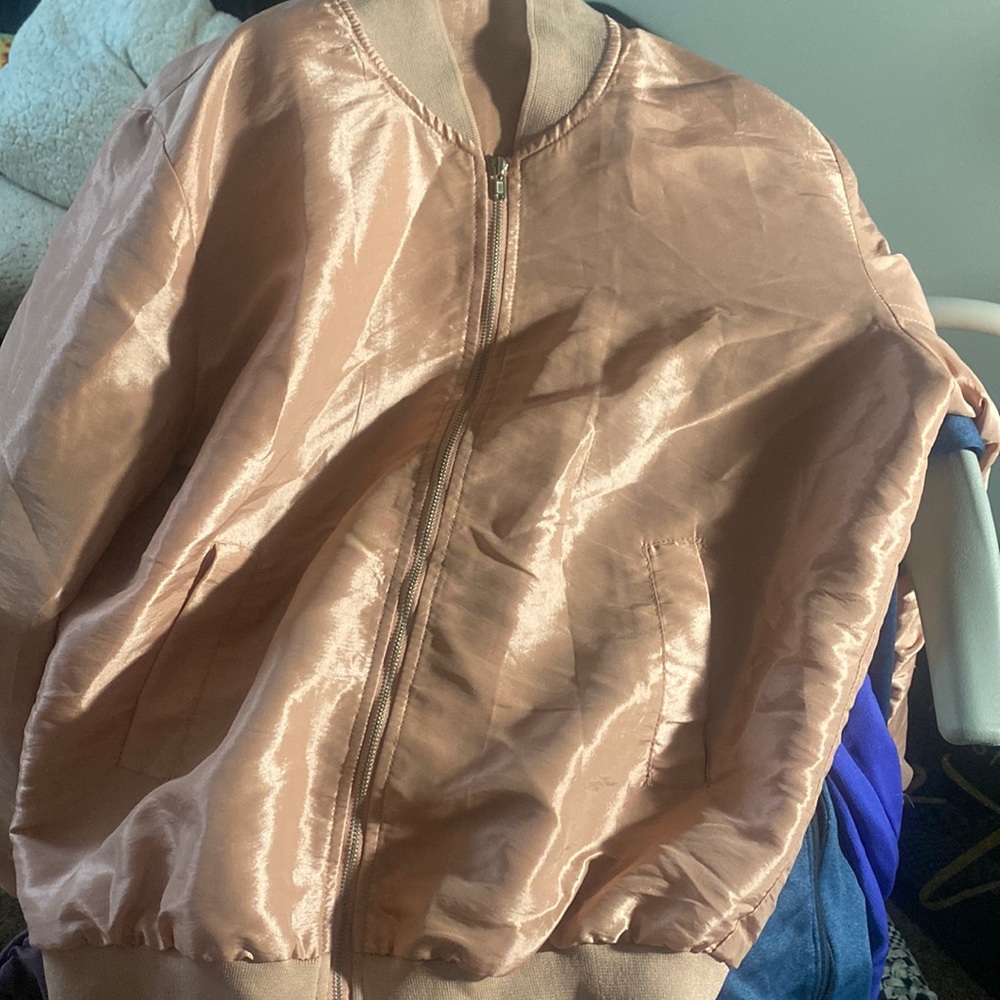 Bomber cute pink salmon color